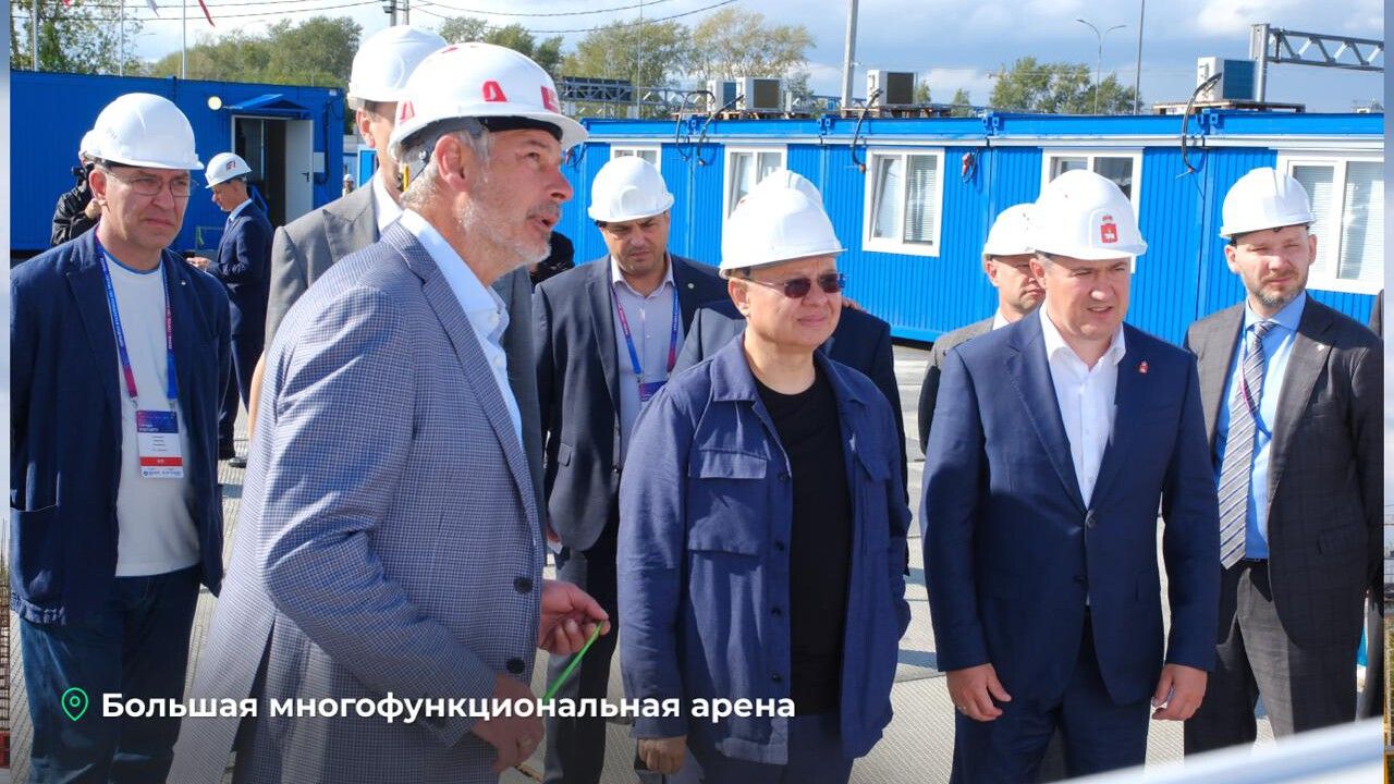 Министр строительства и ЖКХ России Ирек Файзуллин посетил Пермский край с рабочим визитом 