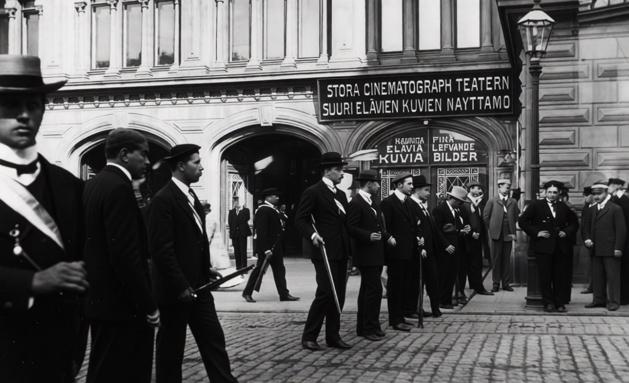 Гельсингфорс. Разгон демонстрации, 1906 год. Фото: из книги «Жизнь Михаила Осоргина», авт. Поликовская (16+)
