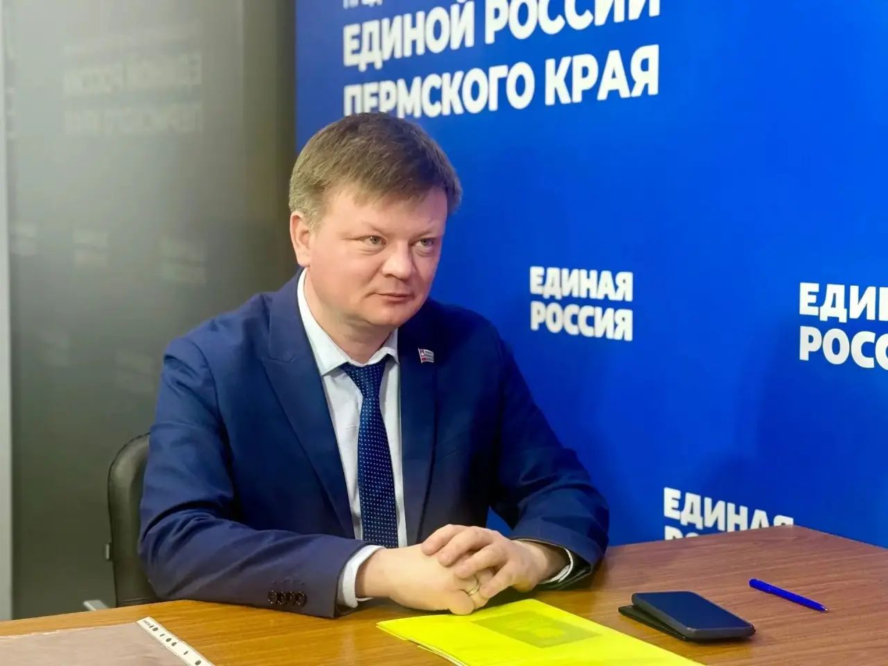 Депутат Пермской городской Думы Дмитрий Федоров: модернизация инфраструктуры в рамках Народной программы создаёт атмосферу удобства и безопасности для жителей края». Фото: Юрий Евдокимов