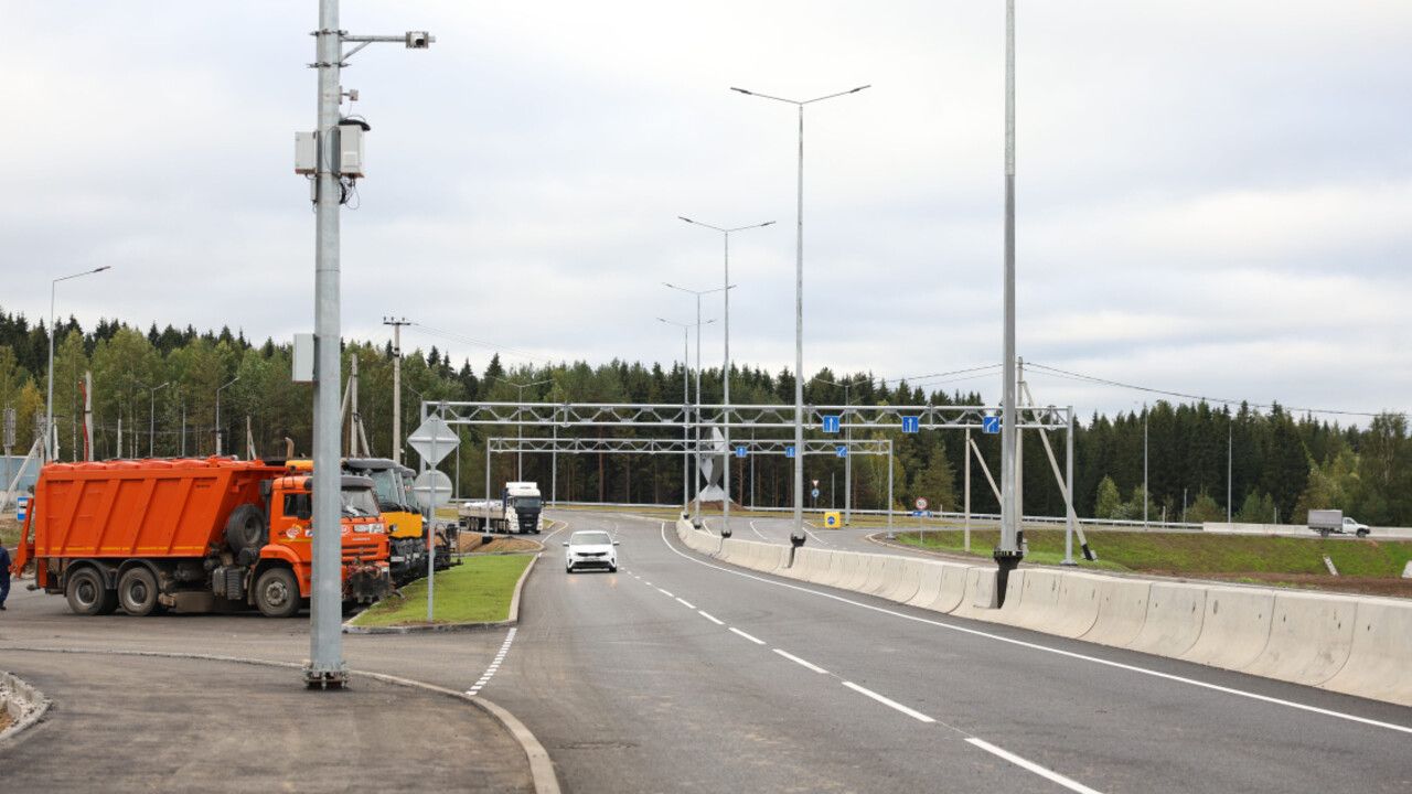 На въезде в Березники открыли новую развязку