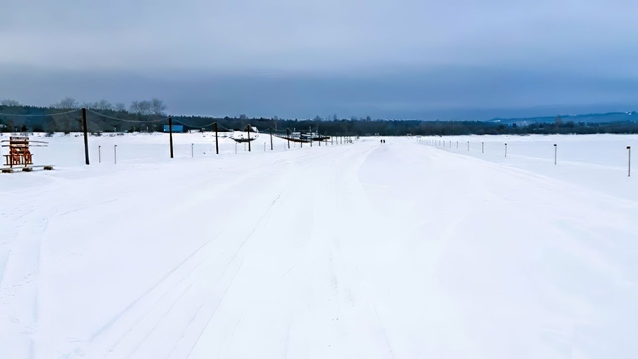 В Пермском крае открылась первая ледовая переправа