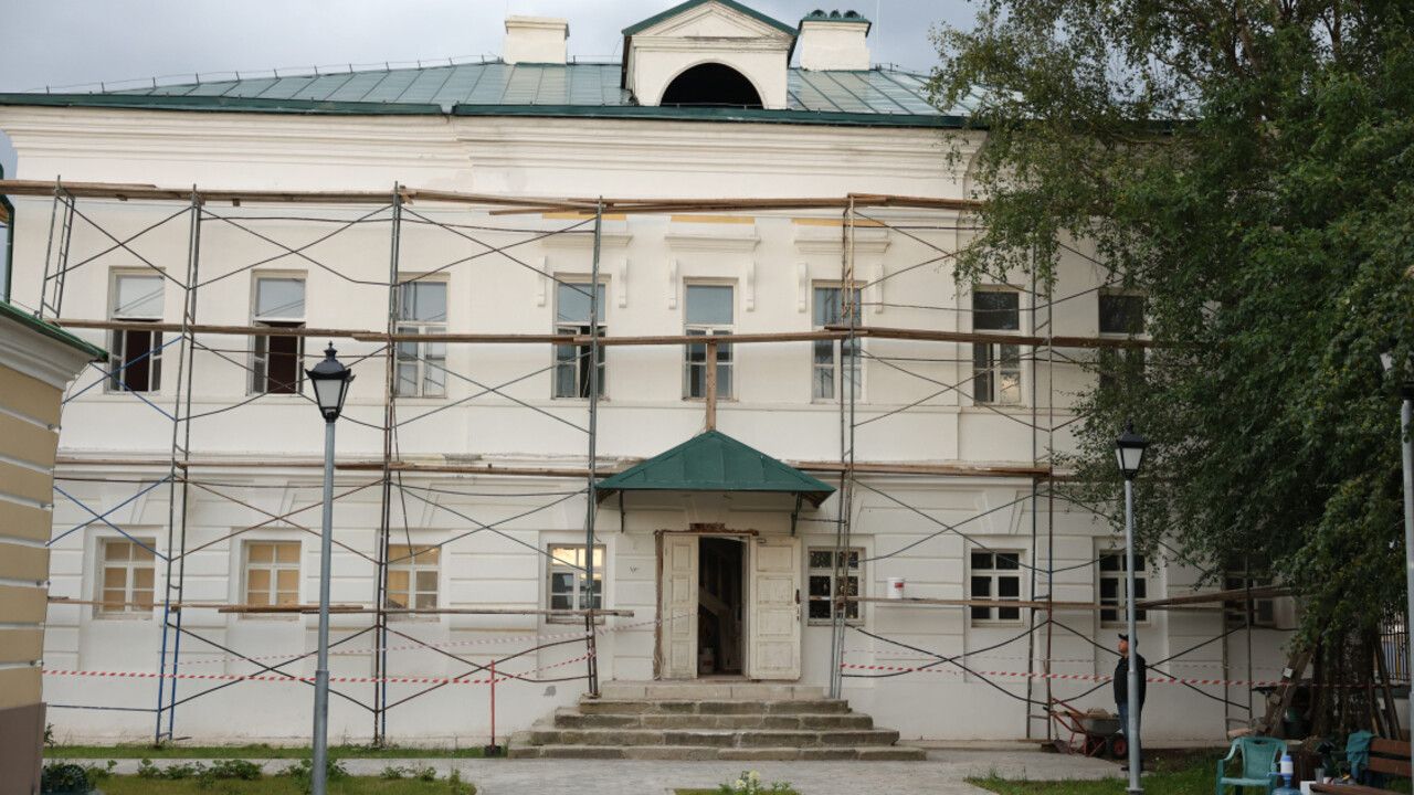Реконструкция усадьбы Голицыных в Усолье завершится в этом году 