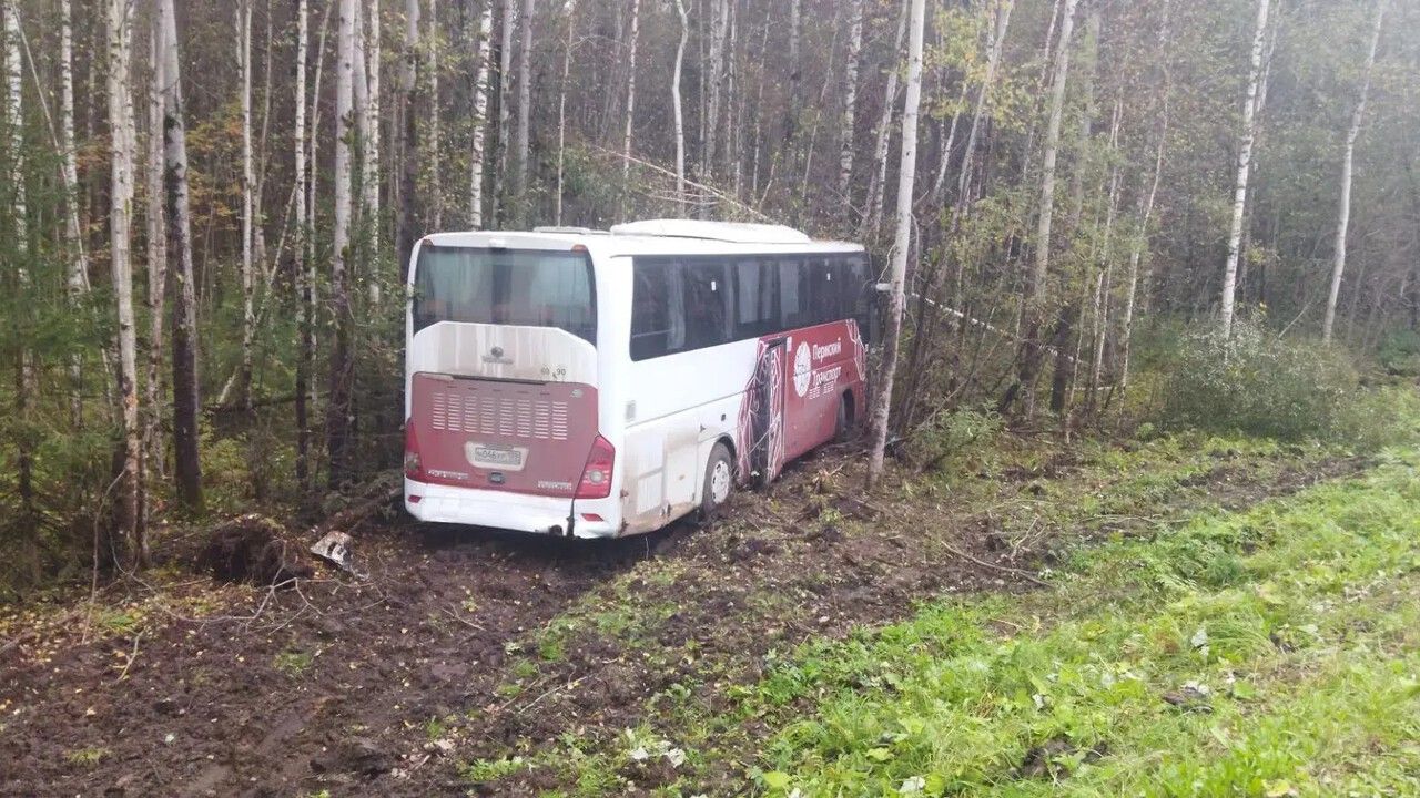 После ДТП с автобусом на трассе Пермь – Березники пострадал 21 человек 