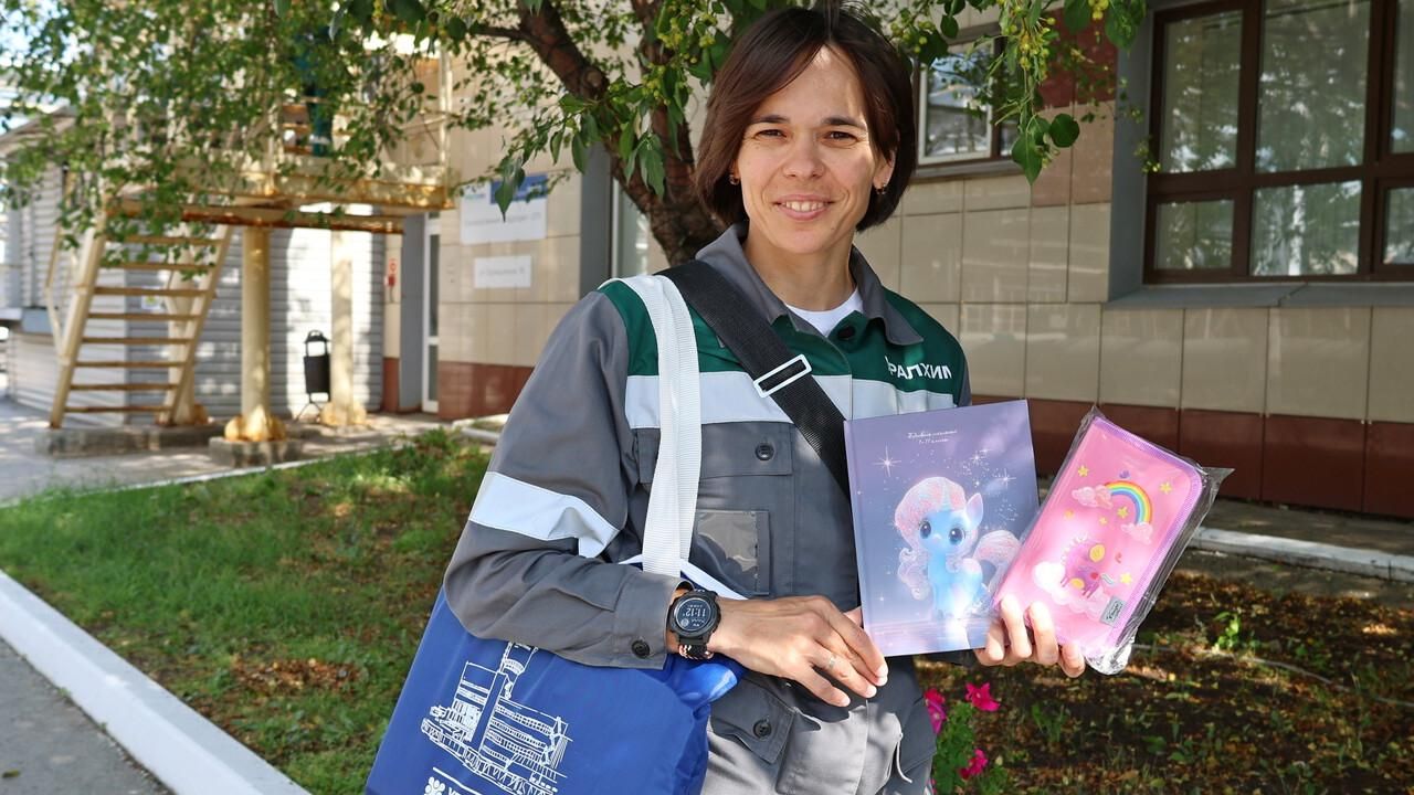 ​Филиал «ПМУ» обеспечил первоклассников сотрудников наборами школьных принадлежностей