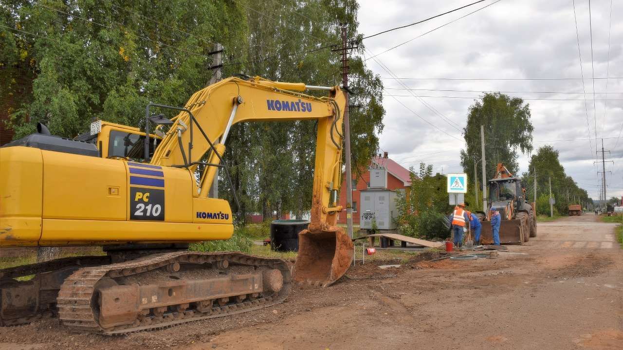 В Осе завершена реконструкция системы водоотведения