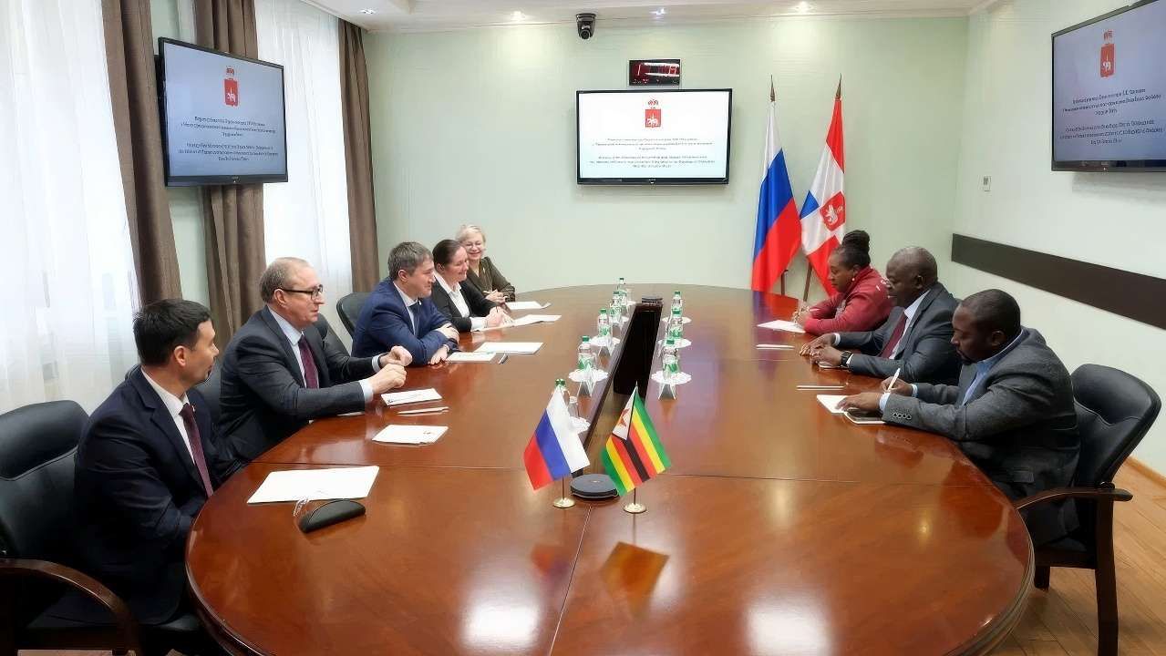 Планы по сотрудничеству обсудили глава Прикамья и министр образования Республики Зимбабве