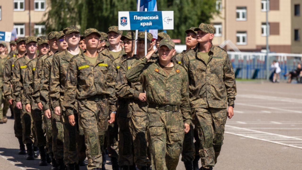 Команда Пермского края заняла третье место на сборах «Гвардеец»