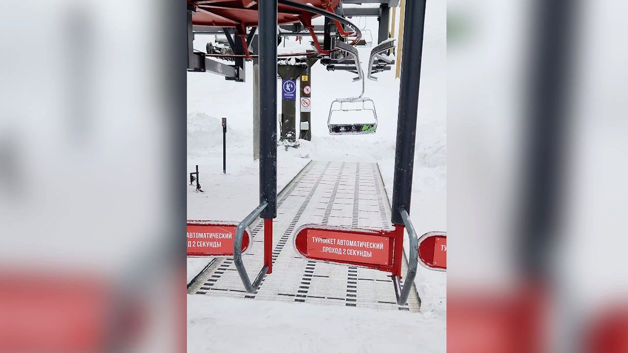 На горнолыжном курорте в Губахе отремонтировали кресельный подъемник