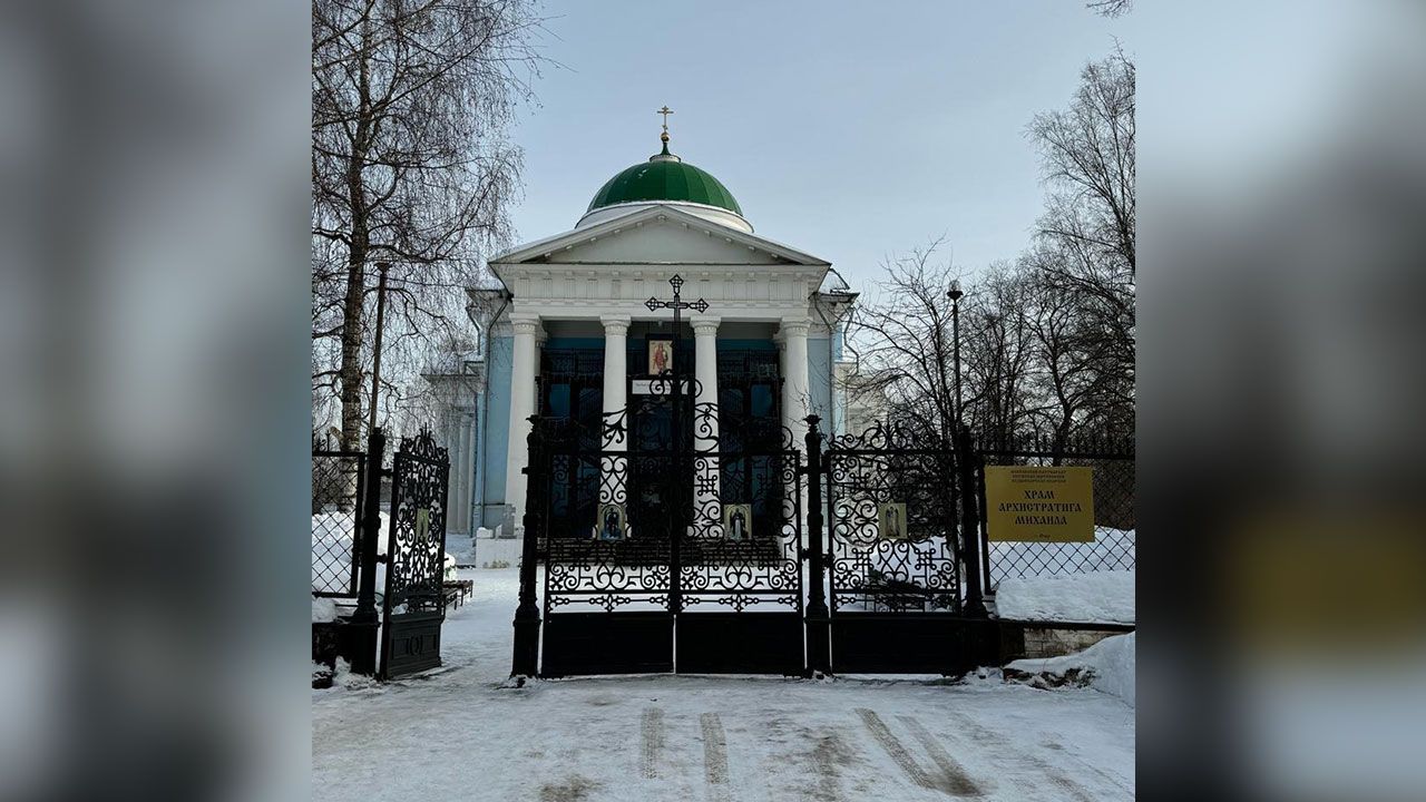 ​В Очере к газу подключили храм XIX века