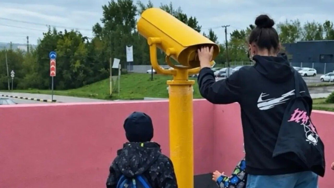 В Чусовом установили первые панорамные бинокли