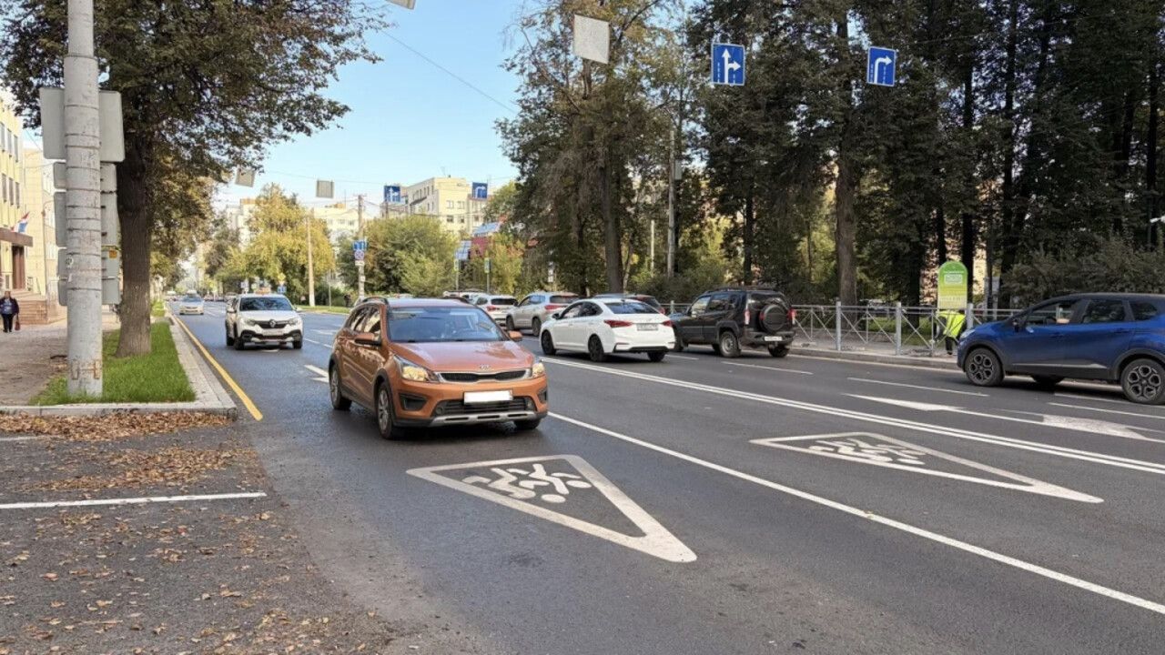 В Перми завершили ремонт улиц Луначарского и Николая Островского