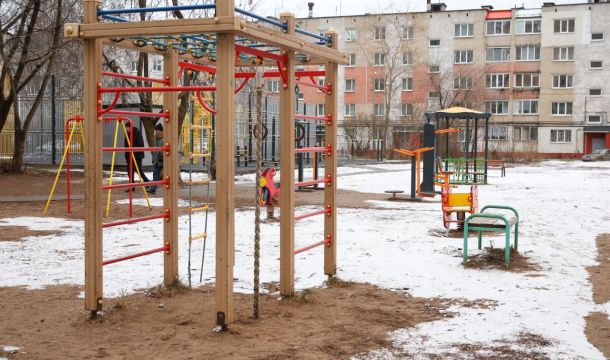 ​В 2025 году в Перми обустроены 73 детские игровые и спортивные площадки