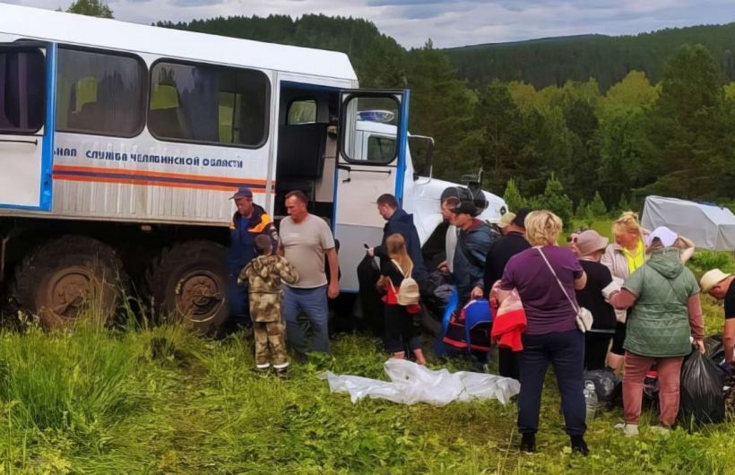Туристы из Перми застряли во время сплава в затопленных территориях Челябинской области  