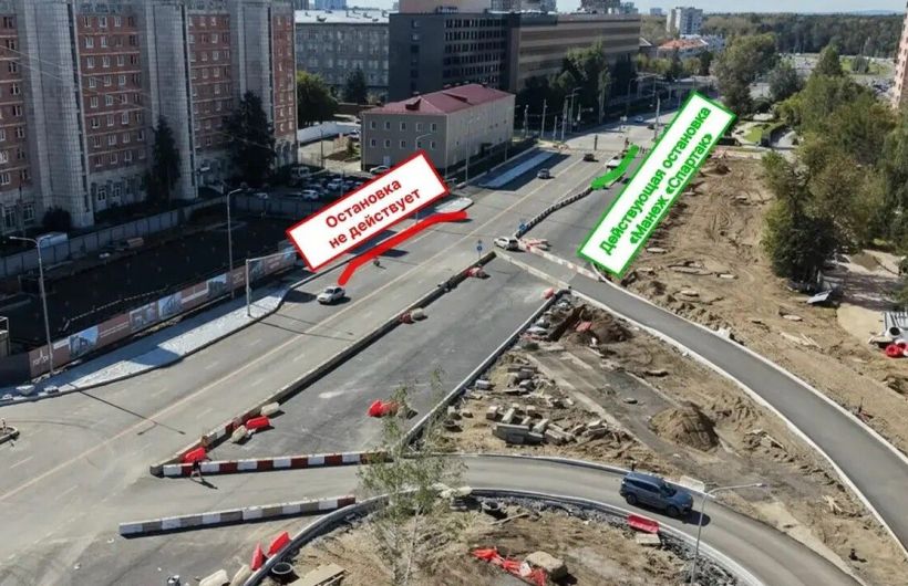 Новая остановка на шоссе Космонавтов в Перми пока не принимает пассажиров