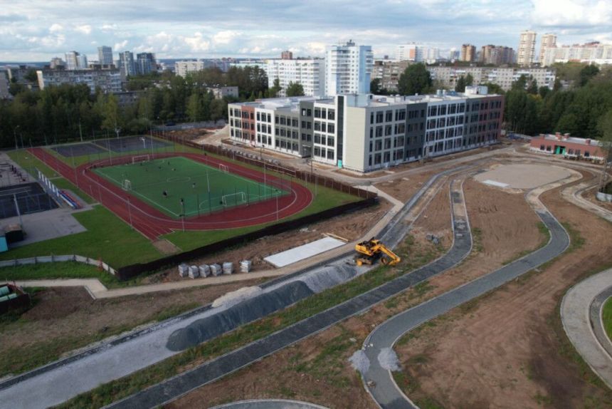 В новом корпусе лицея №3 в Перми создадут спортивный комплекс с километровой трассой