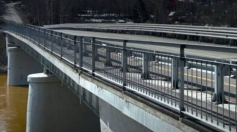 В Прикамье провели гарантийную проверку моста через реку Косьва