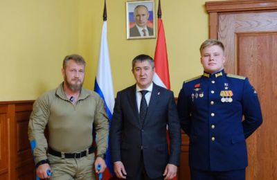 Губернатор Прикамья встретился с семьей Давыдовых из Пермского края