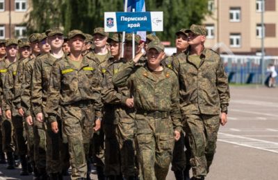 Команда Пермского края заняла третье место на сборах «Гвардеец»