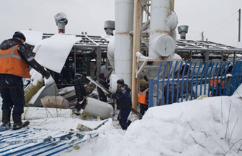 Авария на котельной оставила без теплоснабжения около 40 домов в поселке Теплая Гора Горнозаводского округа