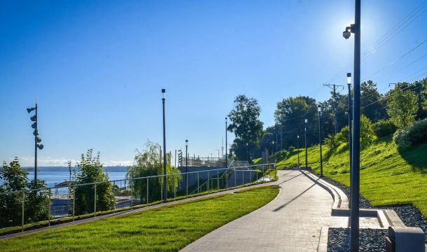 В Перми восстановили центральную набережную Камы после ливня
