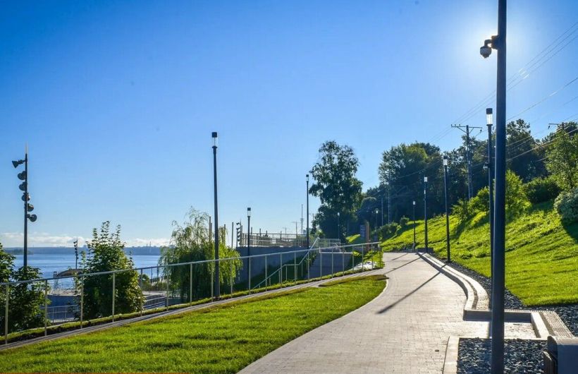 В Перми восстановили центральную набережную Камы после ливня