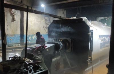 В Красновишерске проходит подготовка к запуску нового котла
