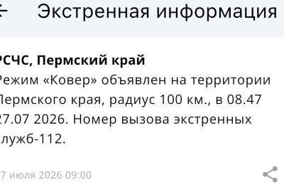 В аэропорту «Пермь» (Большое Савино) временно приостановили прием и отправку рейсов и ввели режим «Ковер»