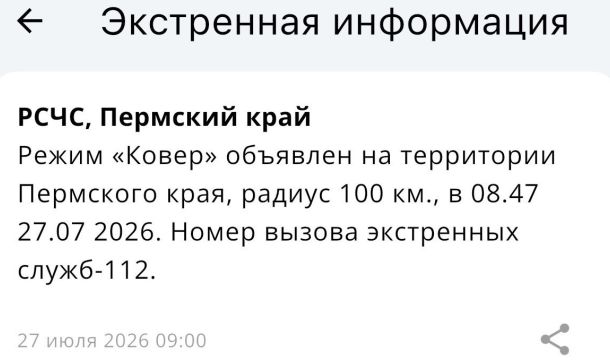 В аэропорту «Пермь» (Большое Савино) временно приостановили прием и отправку рейсов и ввели режим «Ковер» (обновлено)