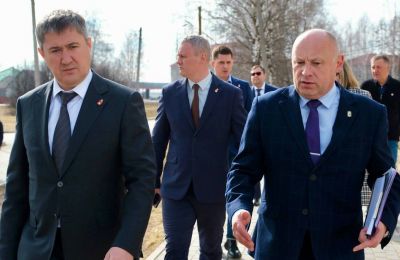 ​Губернатор Пермского края оценил ход ремонтов соцобъектов и развитие сельского хозяйства в Кудымкарском округе
