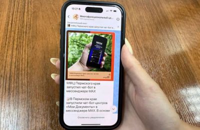 У центров «Мои документы» в Пермском крае появился свой канал в MAX