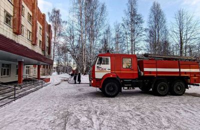 ​В Перми ликвидирован пожар в поликлинике на улице Мозырьской