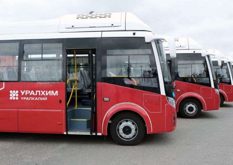 При поддержке «Уралкалия» в Березники поступят 11 новых автобусов