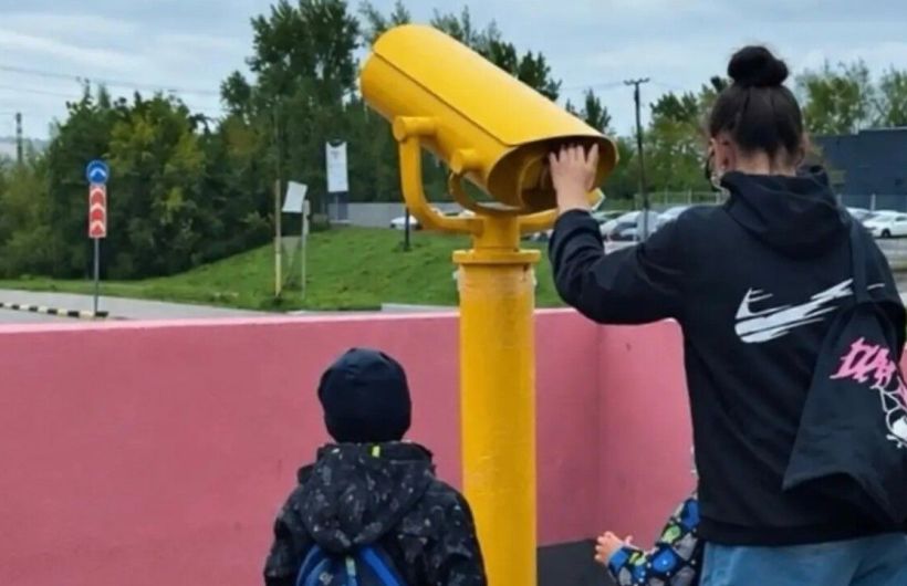 В Чусовом установили первые панорамные бинокли