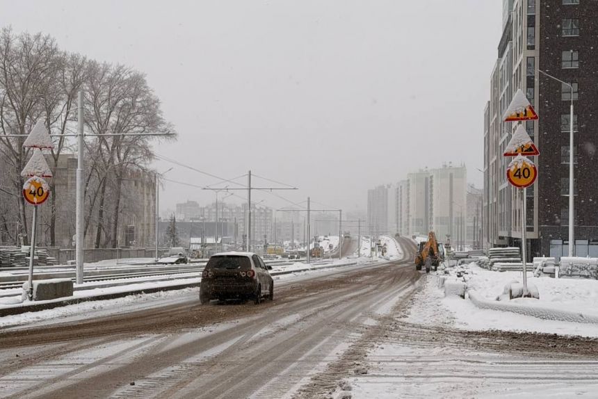 ​В Перми в техническом режиме открыли движение по улице Карпинского