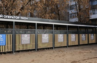 В Перми с начала года установили 59 новых площадок для мусорных контейнеров