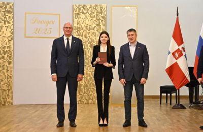 Дмитрий Чернышенко и Дмитрий Махонин вручают дипломы выпускникам Перми и посещают вузы 