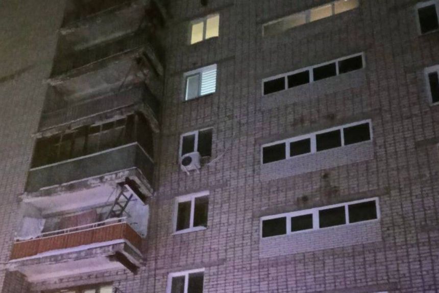 В Чайковском при пожаре пострадали девять человек