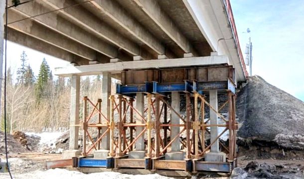 ​В Пермском крае начался капремонт путепровода у Горнозаводска
