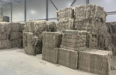 Пермская компания впервые отправило пеньковое волокно в Китай