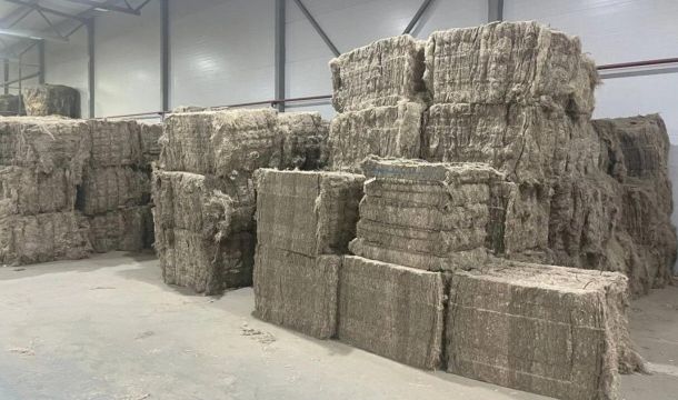 Пермская компания впервые отправило пеньковое волокно в Китай