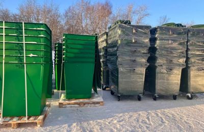 В 2025 году в Прикамье установлено более трех тысяч новых контейнеров для ТКО
