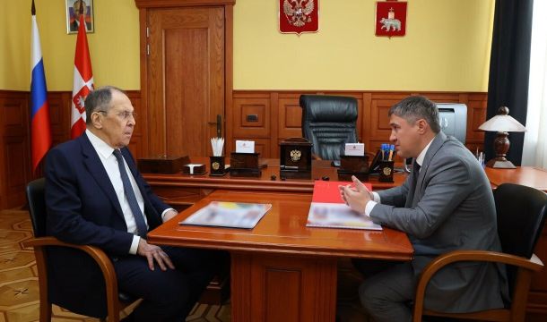 В Перми состоялась личная встреча губернатора Пермского края и главы МИД РФ Сергея Лаврова