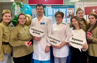 ​Врач из Прикамья 100 раз стал донором крови