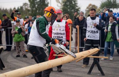 Чемпионат России среди лесорубов пройдет в Перми