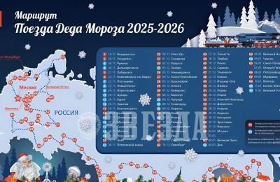 «Поезд Деда Мороза» (6+) приедет в Пермь в декабре