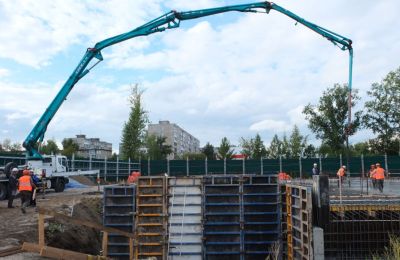 В Пермском зоопарке возводят каркас нового акватеррариума