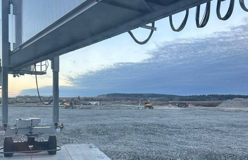 ​В пермском аэропорту началась реконструкция инфраструктуры, которая позволит запустить телетрапы