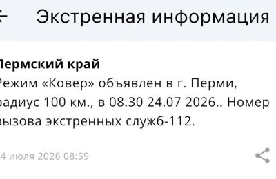 В Прикамье ввели режим «Ковер» и временно закрыли аэропорт
