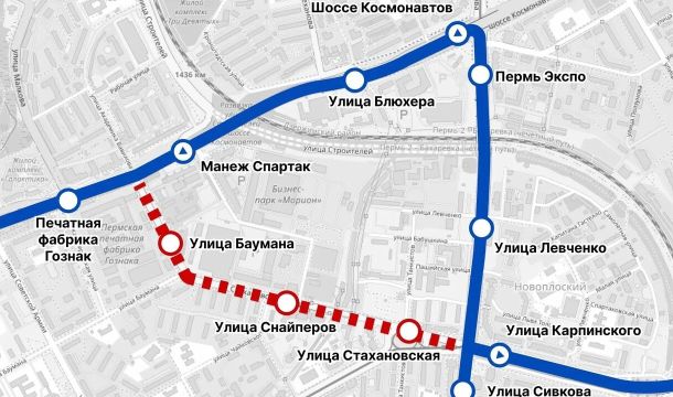 Три автобусных маршрута в Перми изменили схему движения