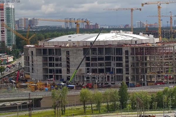 Информация о падении строительного крана на площадке «Пермь-Арены» не соответствует действительности